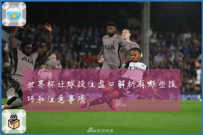 世界杯让球投注盘口解析有哪些技巧和注意事项